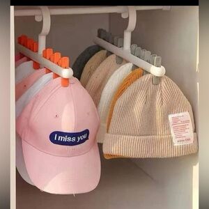1pc Hat Storage Rack,Hat Organizer,Baseball Cap Storage Rack,Hat Clip Ho…